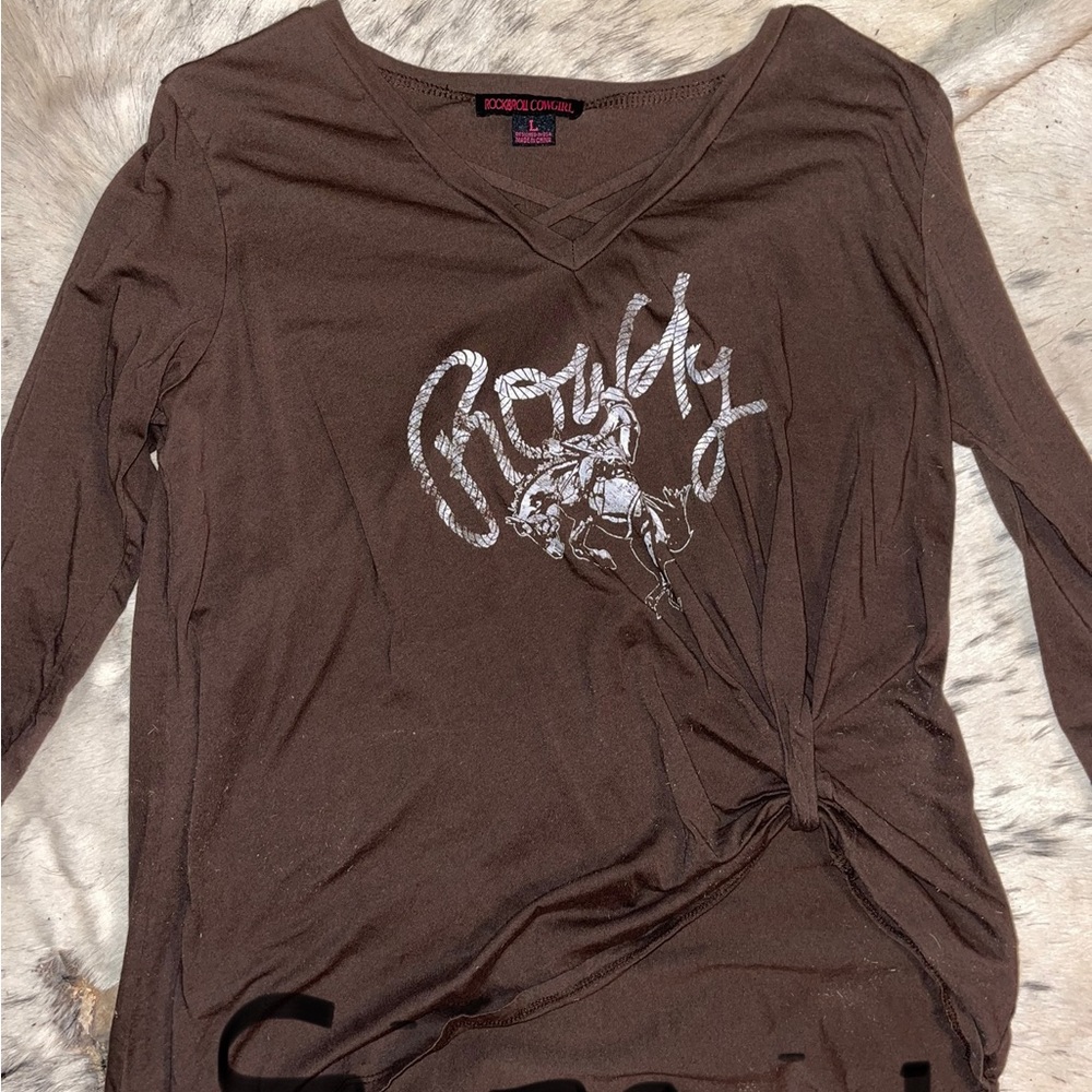 Rock and Rock Cowgirl Shirt
